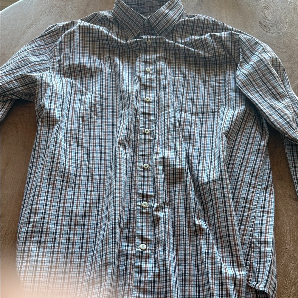 Peter Millar Multicolor Plaid Button-Down Shirt